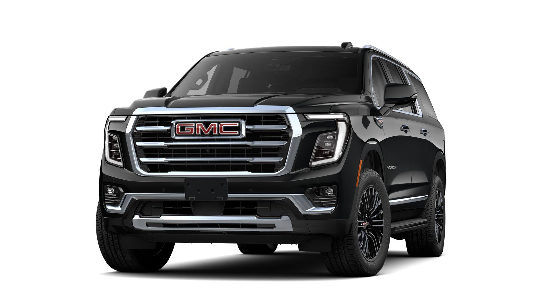 2026 GMC Yukon XL Elevation in Onyx Black — front three-quarter view
