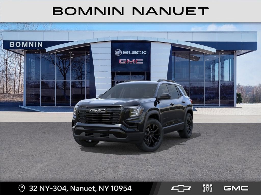 2026 GMC Terrain Elevation in Ebony Twilight Metallic — front three-quarter view