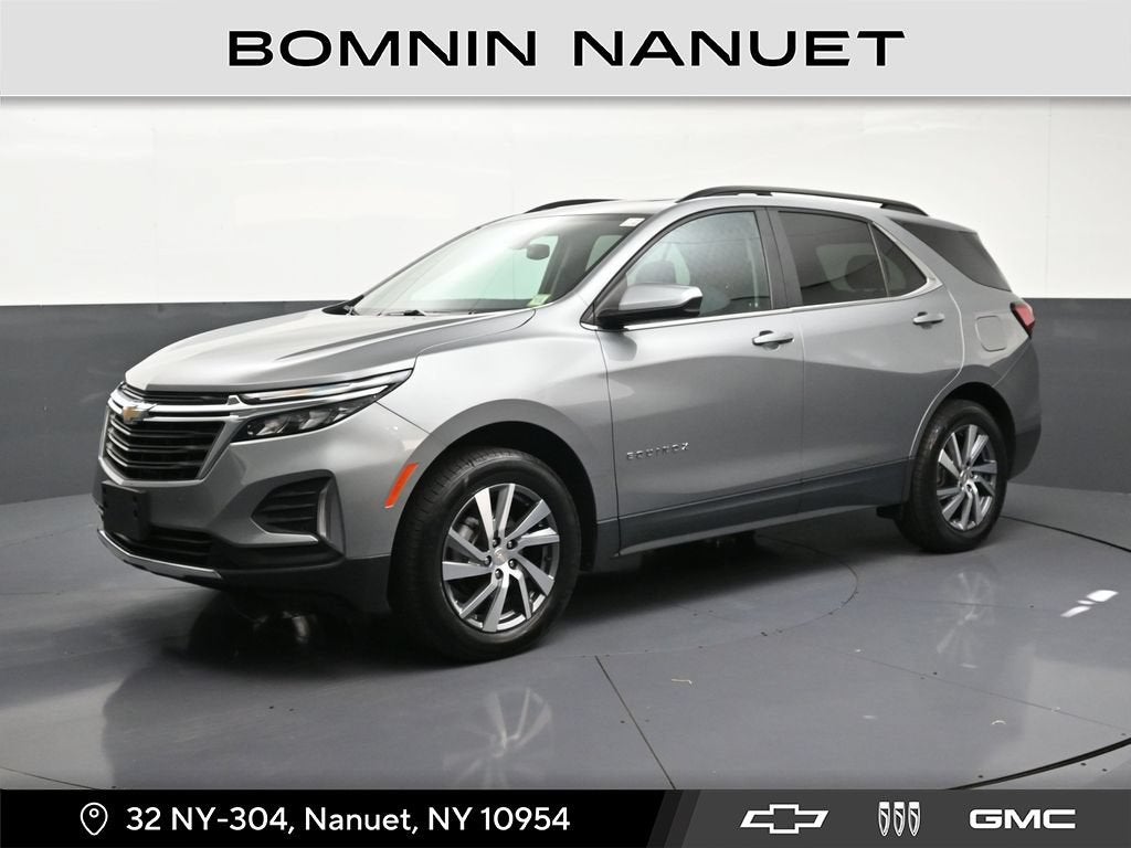 2023 Chevrolet Equinox LT in Sterling Gray Metallic — front three-quarter view