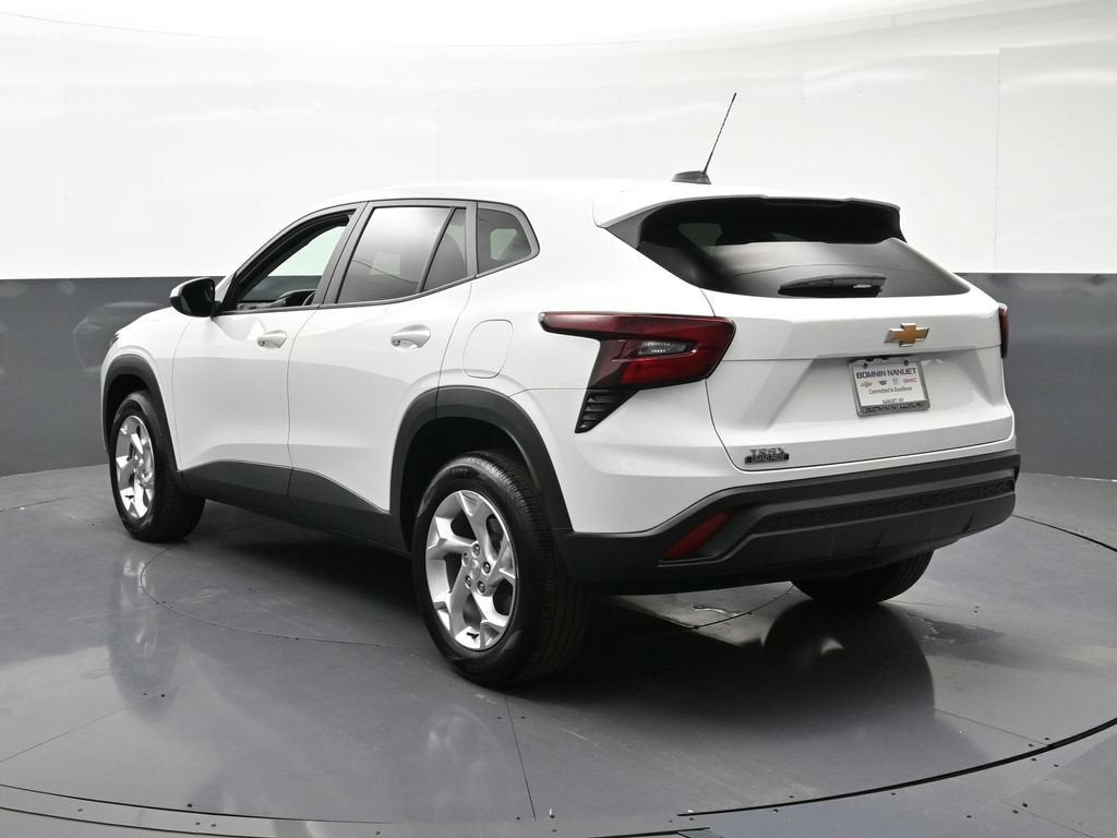 2025 Chevrolet Trax — rear three-quarter view